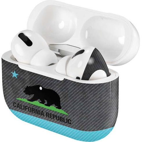 California Neon Republic AirPods Skins